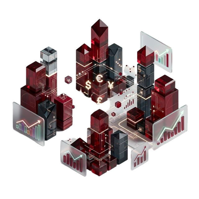 Corporate finance data visualization